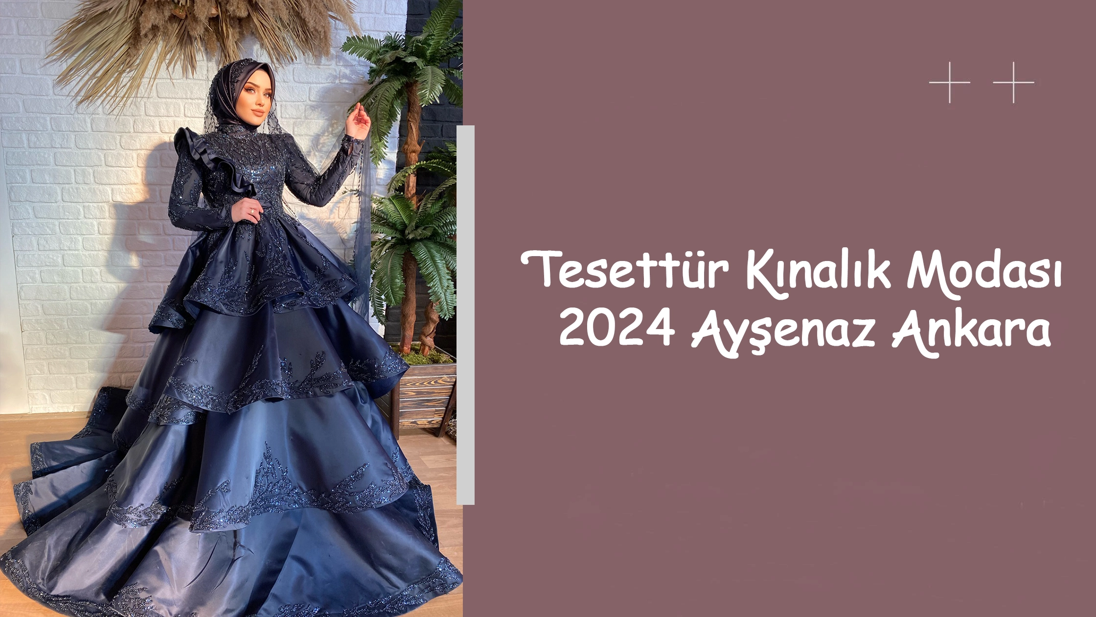 Tesettür Kınalık Modası 2024 Ayşenaz Ankara