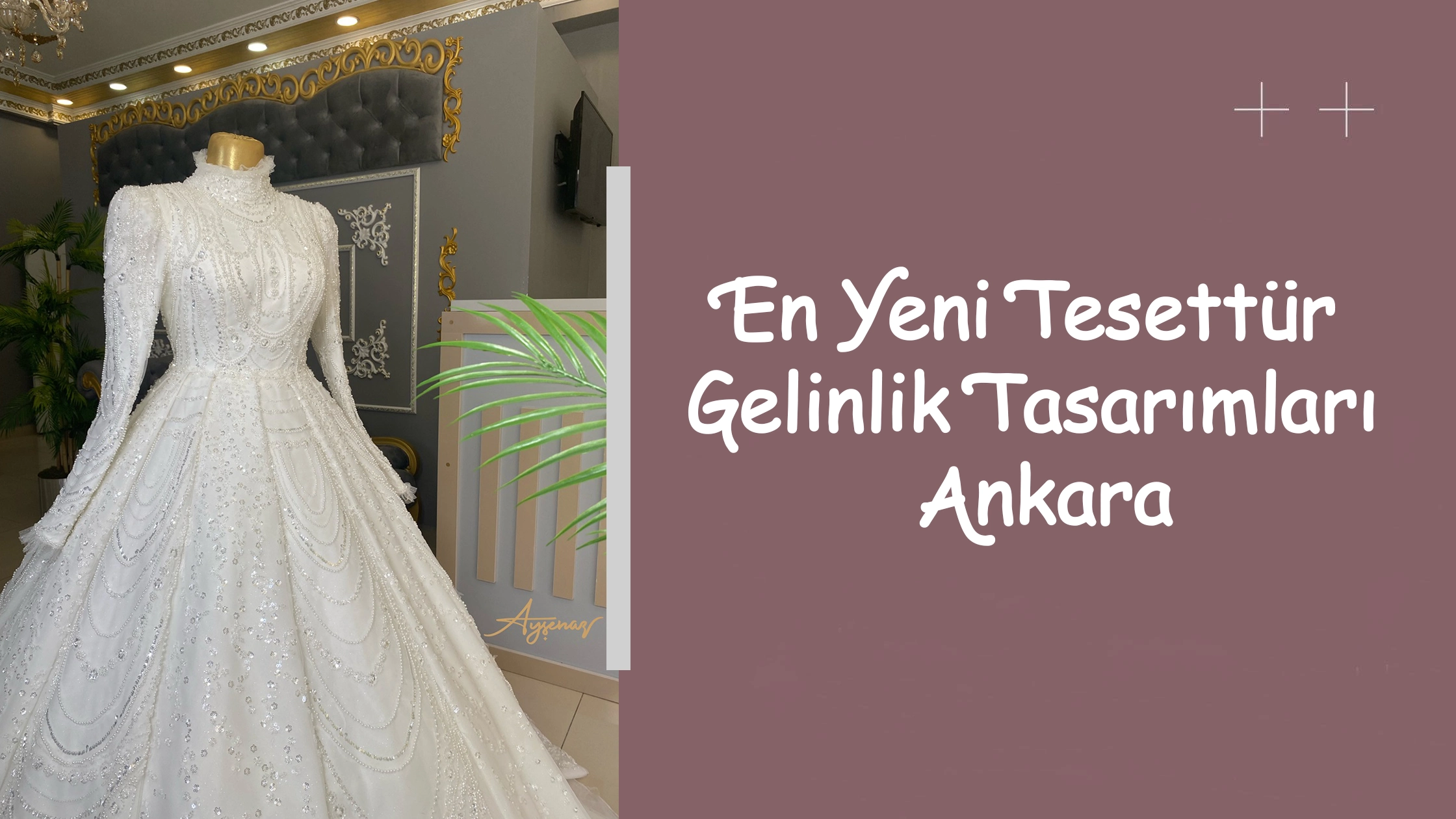 En Yeni Tesettür Gelinlik Tasarımları Ankara