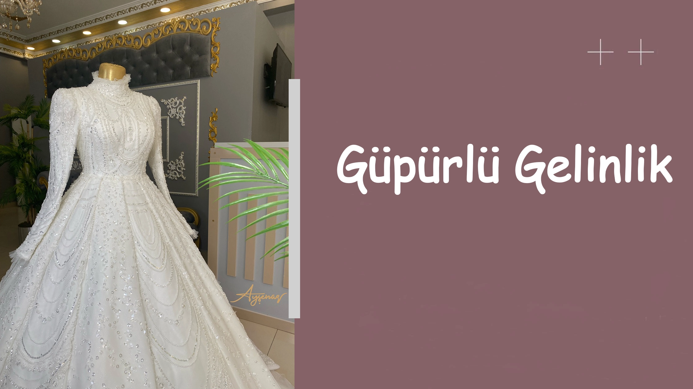 Güpürlü Gelinlik