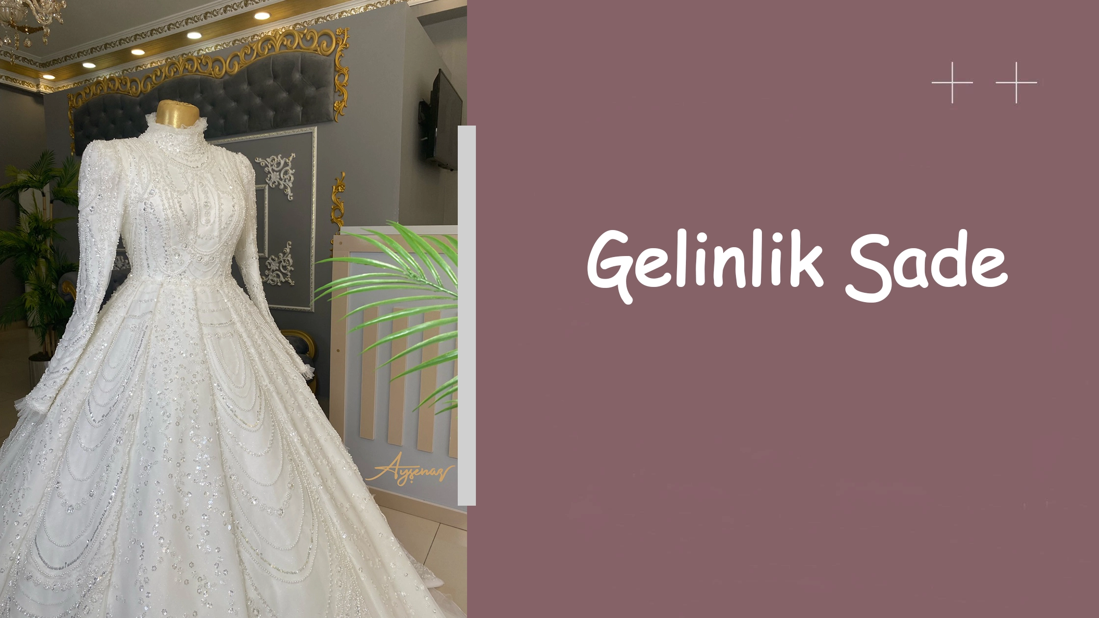 Gelinlik Sade