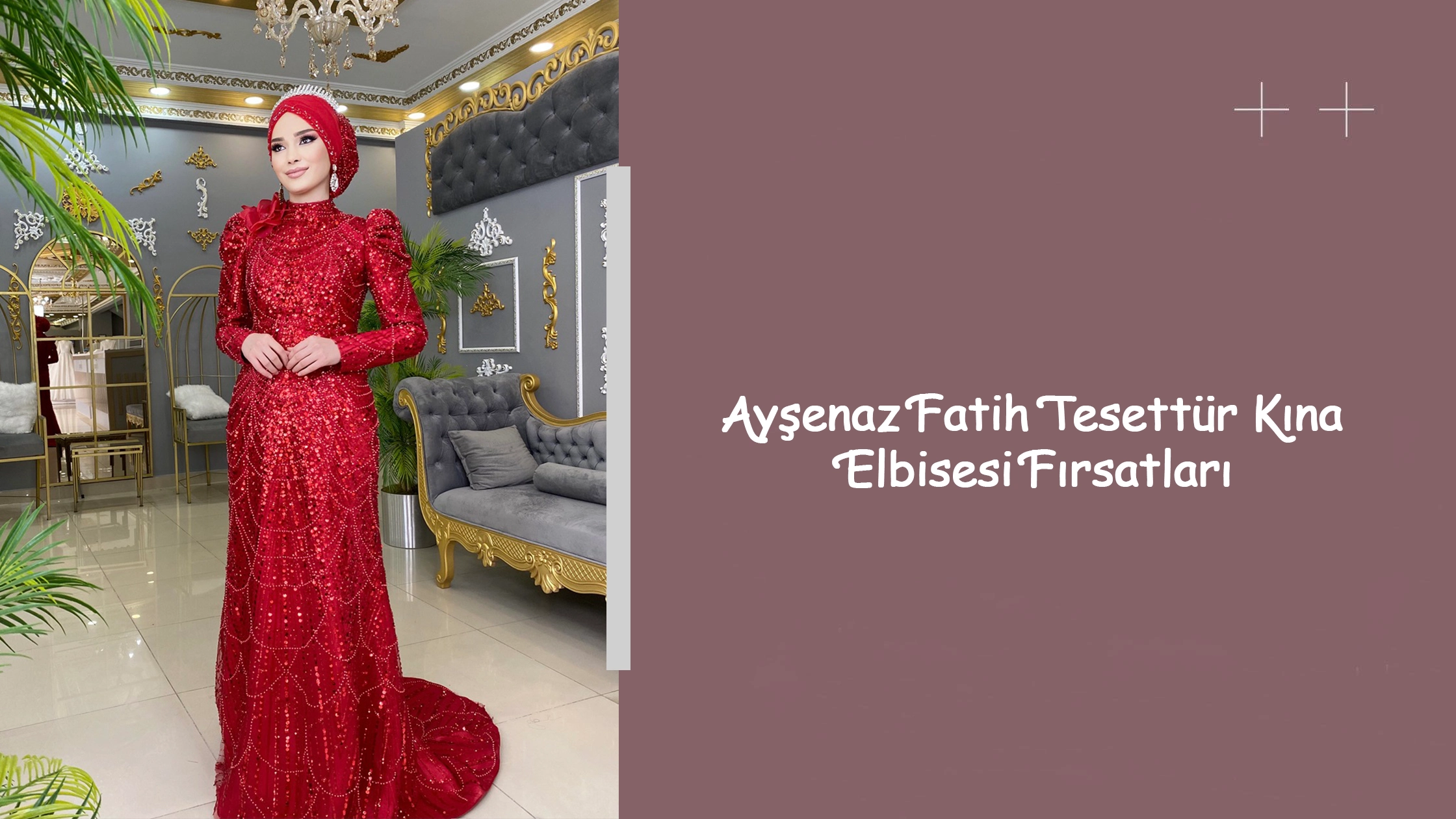 Ayşenaz Fatih Tesettür Kına Elbisesi Fırsatları