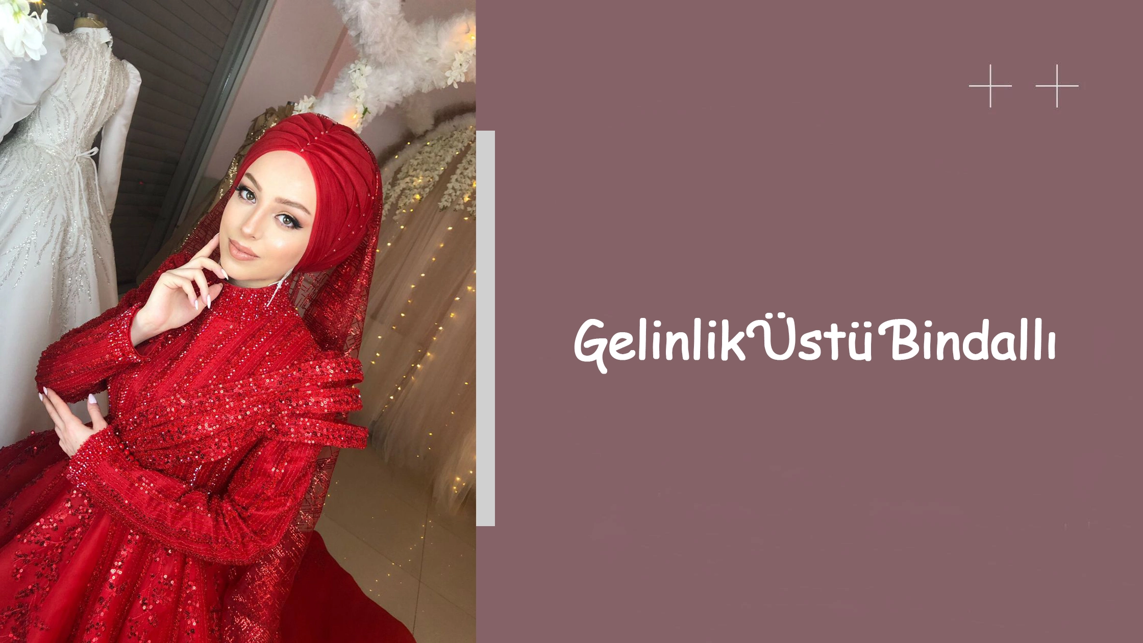 Gelinlik Üstü Bindallı