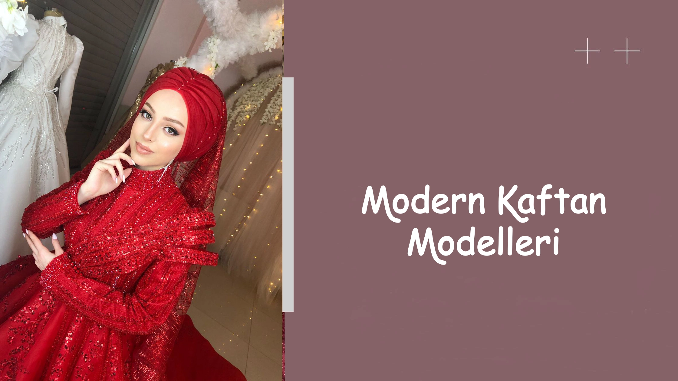 Modern Kaftan Modelleri
