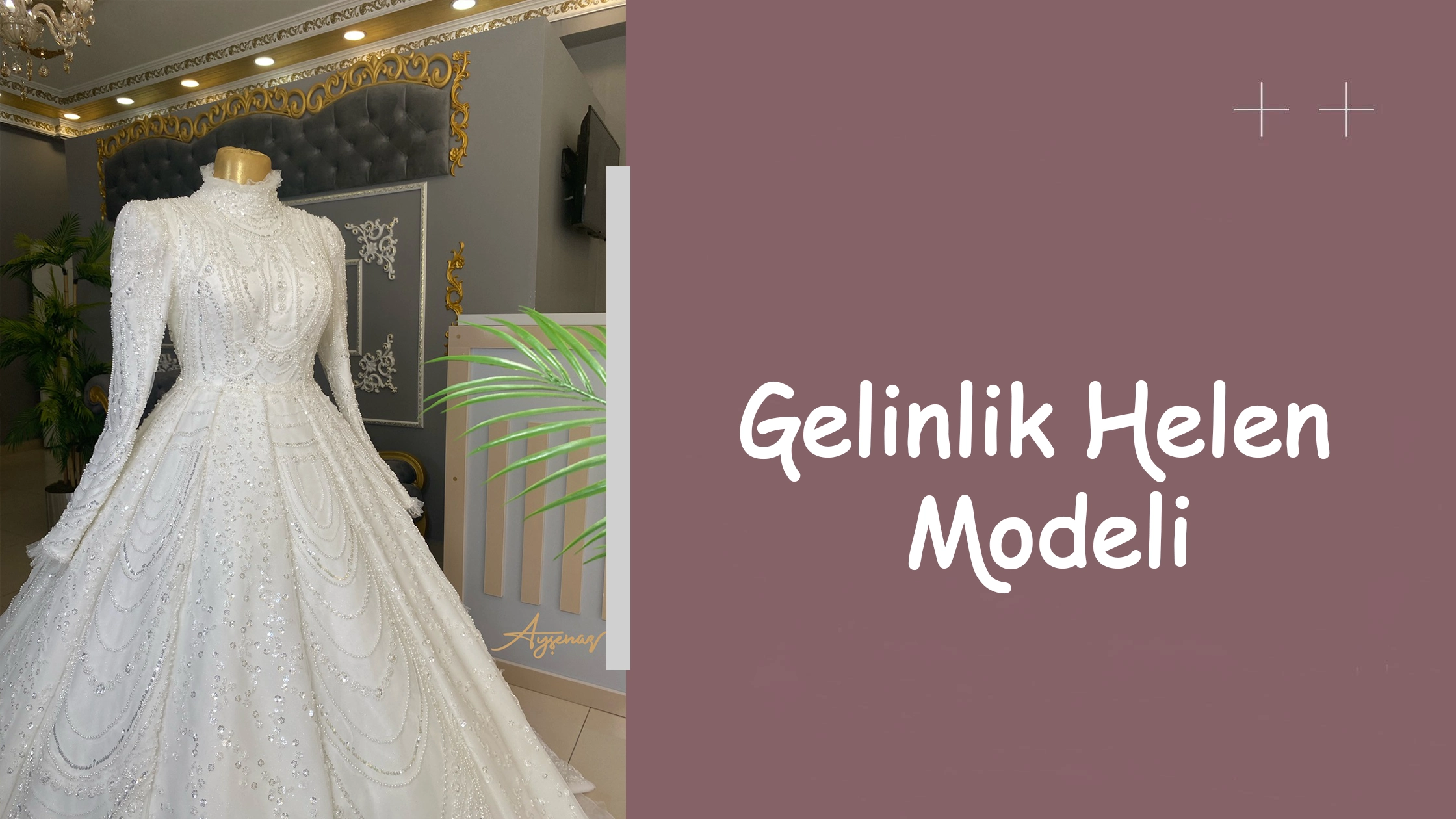 Gelinlik Helen Modeli