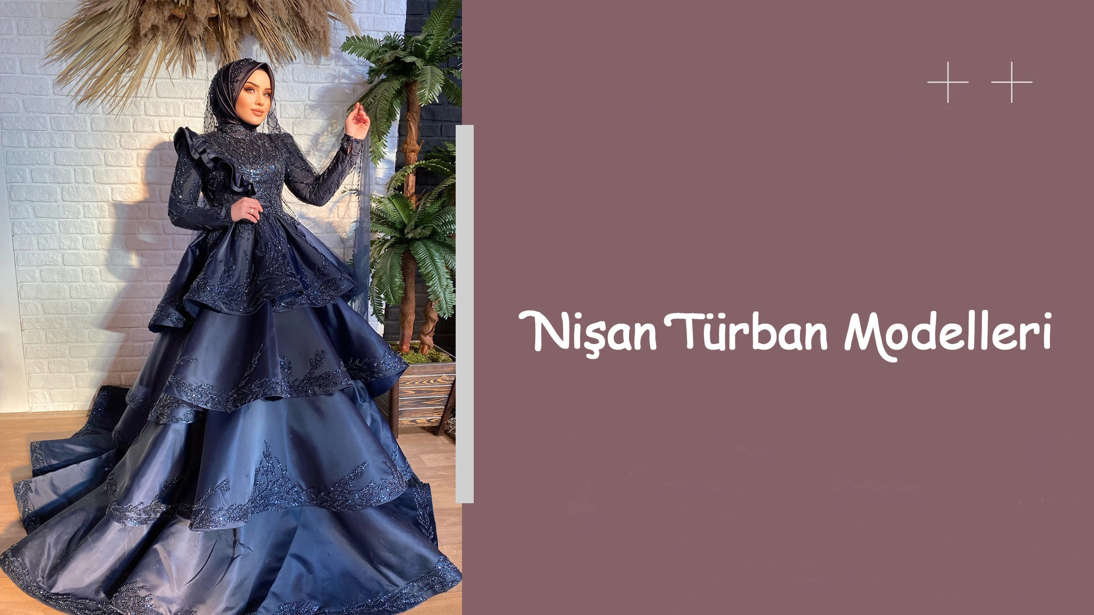 Nişan Türban Modelleri