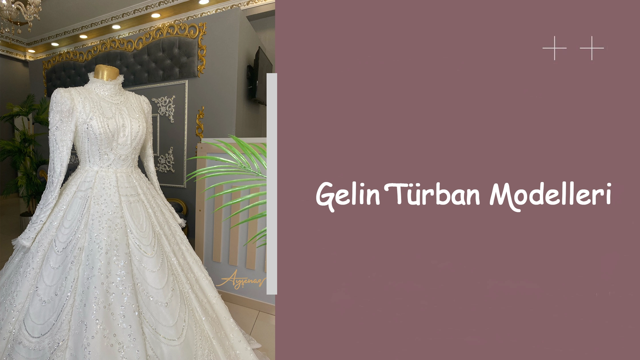 Gelin Türban Modelleri