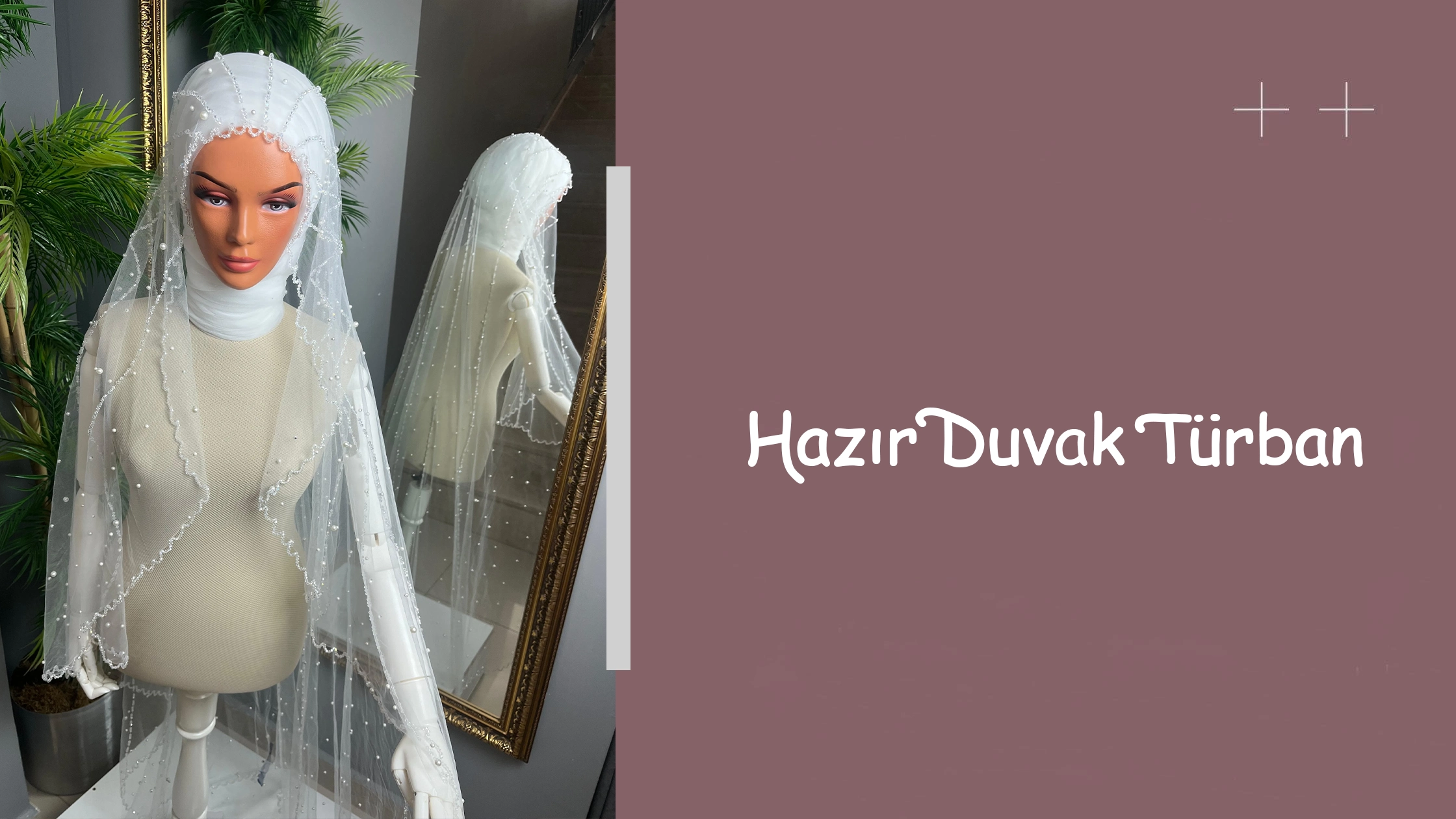 Hazır Duvak Türban