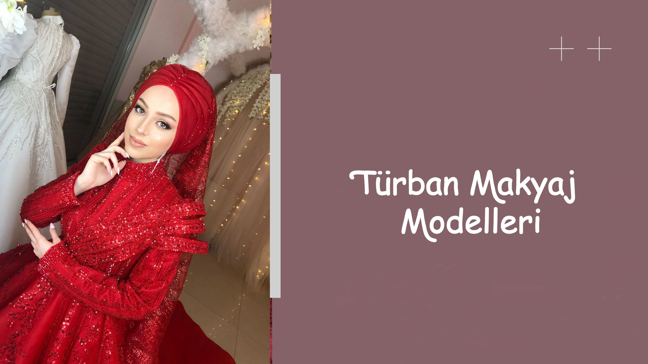 Türban Makyaj Modelleri