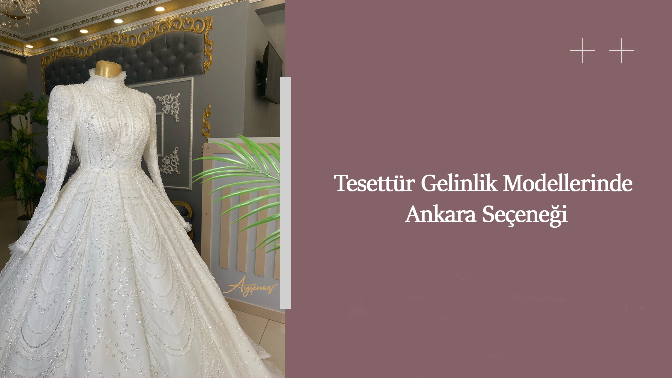 Tesettür Gelinlik Modellerinde Ankara Seçeneği