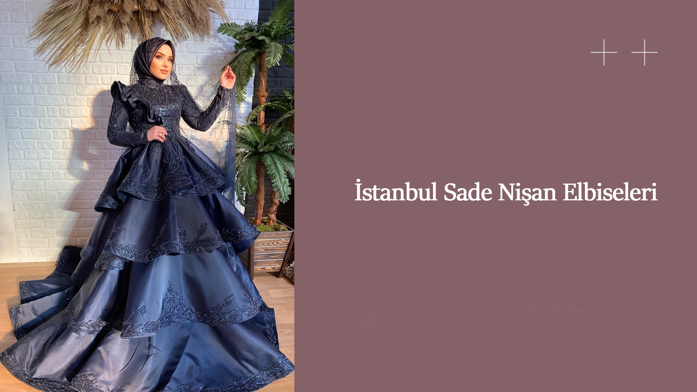 İstanbul Sade Nişan Elbiseleri